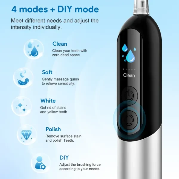 electric toothbrush sensitive mode