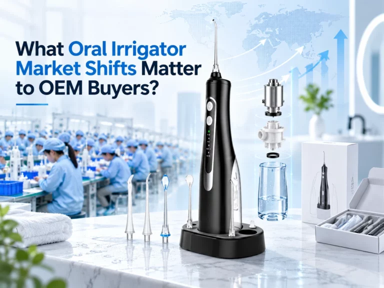 What Oral Irrigator Market Shifts Matter to OEM Buyers_