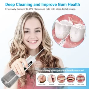 water flosser sensitive gums