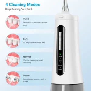 water flosser sensitive teeth