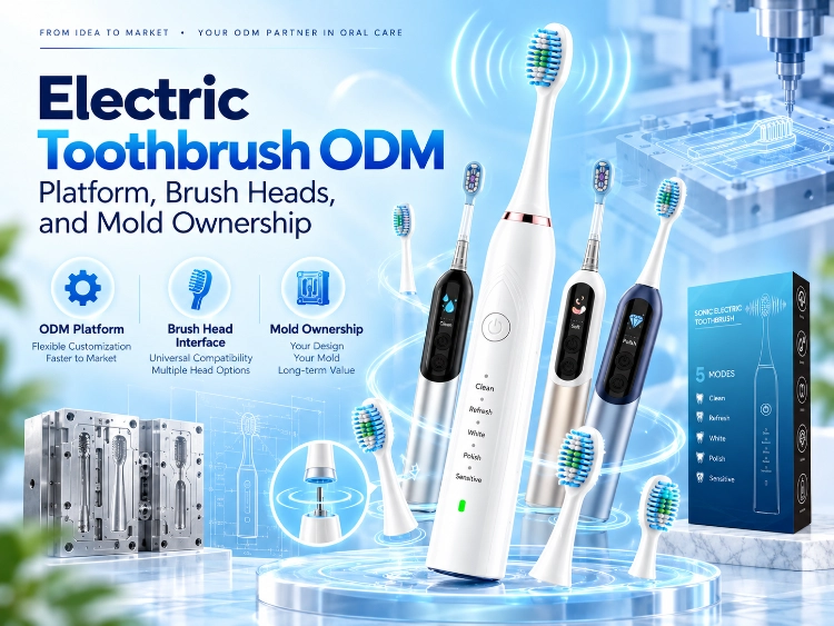 Electric Toothbrush ODM_ Platform, Brush Heads, and Mold Ownership